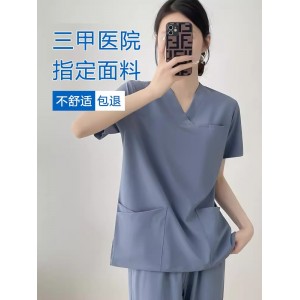 弹力洗手衣女医生工作服